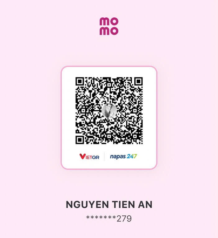 Mã QR chuyển khoản ủng hộ Xemquekinhdich.com